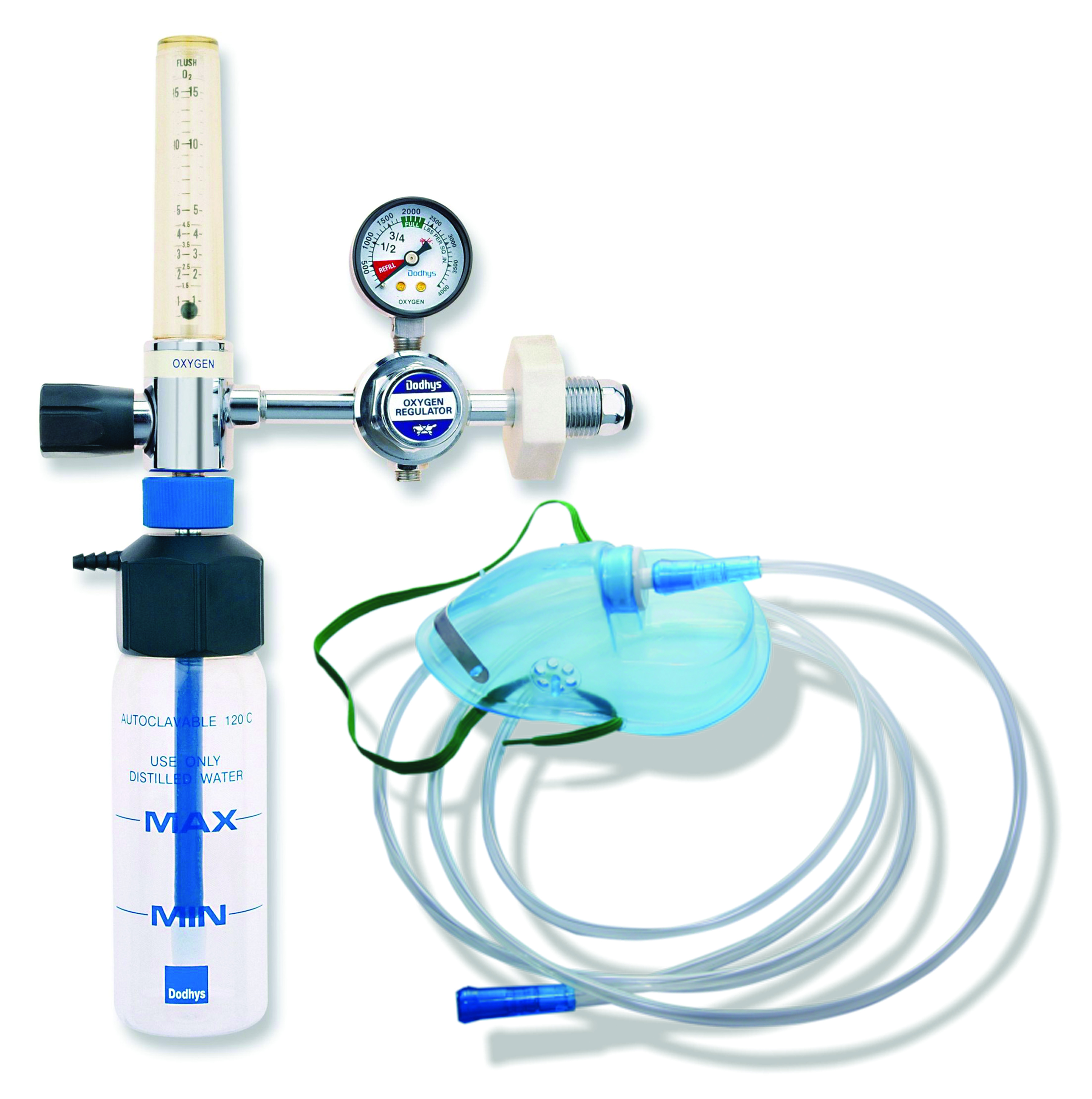 Oxygen Resuscitator with Mask