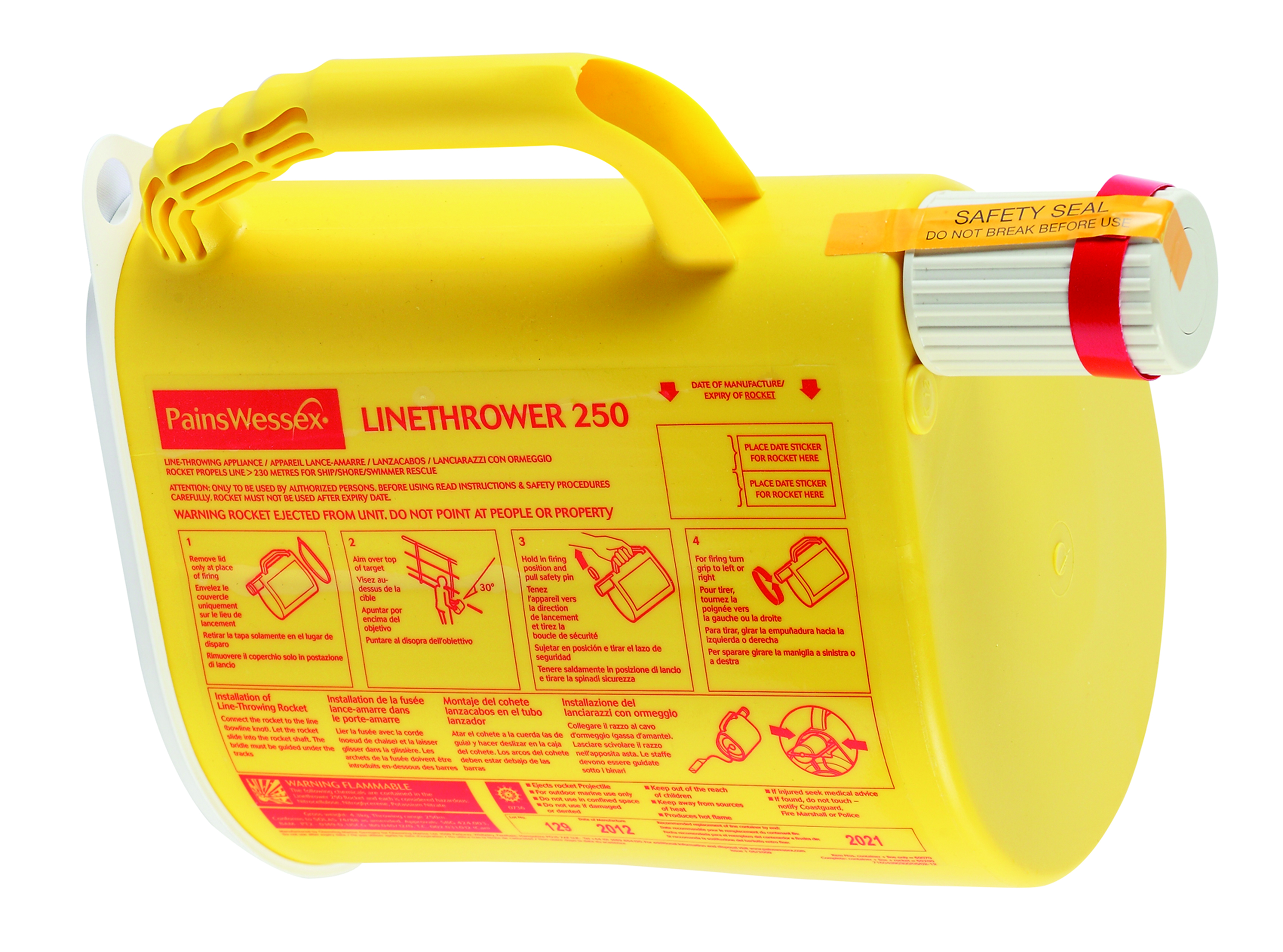 Line Throwing Apparatus