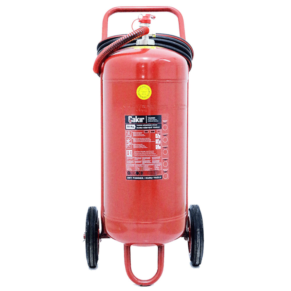 Dry Powder Wheeled Fire Extinguisher